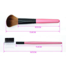 5Pcs Pro Makeup Brushes Set Cosmetic Foundation Kabuki Powder Blush Kit F54 UBY