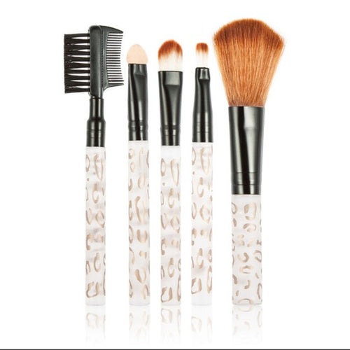 5Pcs Set Professional Makeup Brushes Blush Soft Cosmetics Make Up Brush Beauty Women Makeup Brush Set UBY