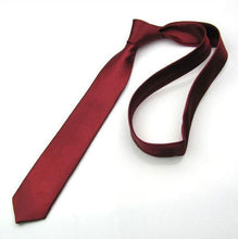 5cm Classic Skinny Slim Ties Solid Color Plain Silk for Men Jacquard Woven Necktie Tie 20 Colors  UBY