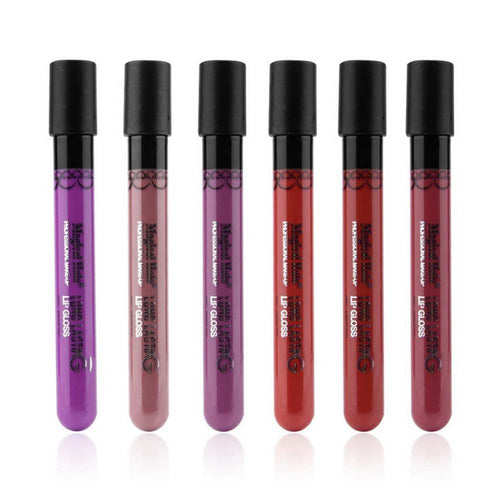 6 Color/Set Women Waterproof Lip Stick Beauty Makeup Velvet Matte Colors Lip Pencil Lip Gloss Kids Products UBY