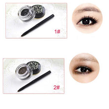 Pearl Color Cosmetic Maquiagem Delineador Luxury Water Proof Thick Eyeliner Gel Matte S1 UBY