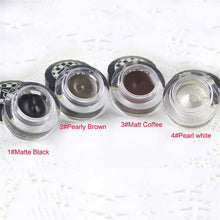 Pearl Color Cosmetic Maquiagem Delineador Luxury Water Proof Thick Eyeliner Gel Matte S1 UBY