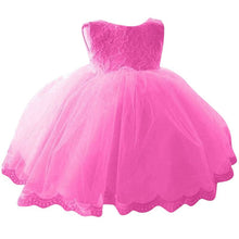 Baby Girl Dress Baptism Dresses For Girls Infant 1-6 Year Birthday Party Lace Bowknot Dress for Kids Girl Vestidos LL4 UBY