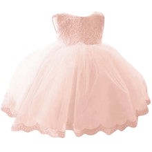 Baby Girl Dress Baptism Dresses For Girls Infant 1-6 Year Birthday Party Lace Bowknot Dress for Kids Girl Vestidos LL4 UBY