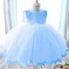 Baby Girl Dress Baptism Dresses For Girls Infant 1-6 Year Birthday Party Lace Bowknot Dress for Kids Girl Vestidos LL4 UBY
