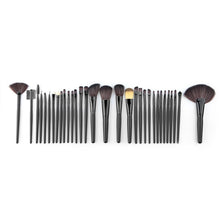 MAANGE Professional 32pcss Cosmetic Facial Make up Brush Kit Wool Makeup Brushes Tools Set with Black Leather Case S1 UBY