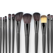 MAANGE Professional 32pcss Cosmetic Facial Make up Brush Kit Wool Makeup Brushes Tools Set with Black Leather Case S1 UBY