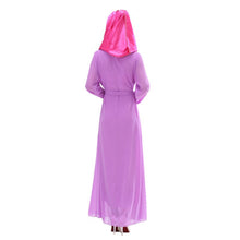 Women Chiffon Long Sleeve LKaftan Abaya Jilbab Islamic Muslim Cocktail ong Dress UBY