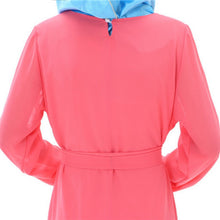 Women Chiffon Long Sleeve LKaftan Abaya Jilbab Islamic Muslim Cocktail ong Dress UBY