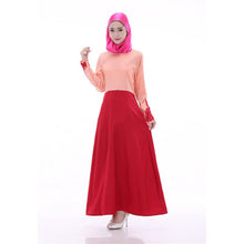 Women's Party Muslim Abaya Jilbab Islamic Maxi Dress Cocktail Long Sleeve Dress UBY