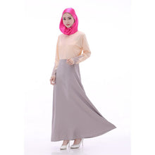 Women's Party Muslim Abaya Jilbab Islamic Maxi Dress Cocktail Long Sleeve Dress UBY