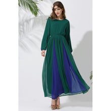 Elegant Women Long Chiffon Dress Vintage Kaftan Jilbab Islamic Muslim Abaya Cocktail Party Y6 UBY