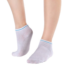 Women's Fitness Pilates Socks Colorful Non Slip Massage Toe Durable Dance S Ankle Grip Exercise Printed Letter Socks UBY
