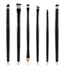6Pcs Pro Beauty Makeup Brushes Eyeshadow Blending Make Up Sponge Smudge Oblique Nose Shadow Makeup Brush Set UBY