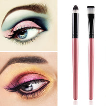 6Pcs Pro Beauty Makeup Brushes Eyeshadow Blending Make Up Sponge Smudge Oblique Nose Shadow Makeup Brush Set UBY