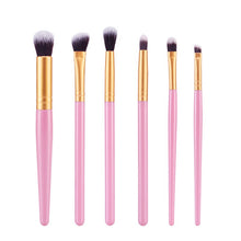 6Pcs Pro Makeup Brushes Eyeshadow Eye Shadow Beauty Foundation Brush Blending Cosmetics Makeup Brush Set UBY