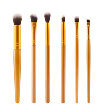 6Pcs Pro Makeup Brushes Eyeshadow Eye Shadow Beauty Foundation Brush Blending Cosmetics Makeup Brush Set UBY