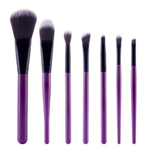 7 Pcs Foundation Brush Tools Professional Wool Brand Beauty Blush Makeup Brushes Set Cosmetic UBY