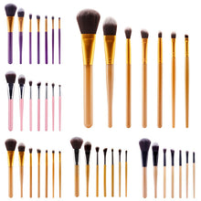 7 Pcs Foundation Brush Tools Professional Wool Brand Beauty Blush Makeup Brushes Set Cosmetic UBY