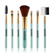 7 Pieces/set Pro Cosmetic Makeup Brushes Tool Eyeshadow Set Powder Foundation Lip Make Up Pincel Maquiagem UBY