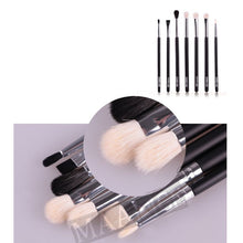 7Pcs Pro Eye Make Up Brush Set Tool Eyeshadow Eyeliner Brow Blending Cosmetic Maquiagem Makeup Brushes UBY