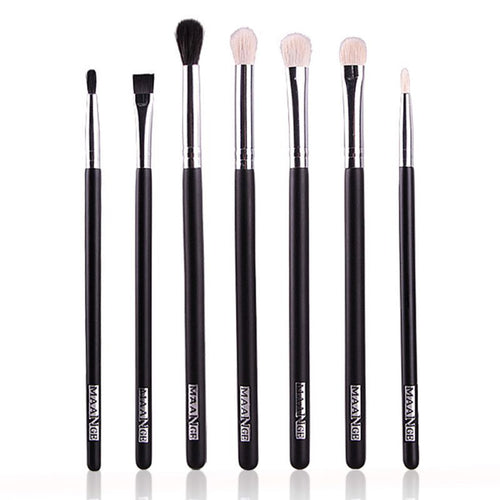 7Pcs Pro Eye Make Up Brush Set Tool Eyeshadow Eyeliner Brow Blending Cosmetic Maquiagem Makeup Brushes UBY