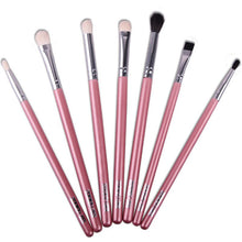 7Pcs Pro Eye Make Up Brush Set Tool Eyeshadow Eyeliner Brow Blending Cosmetic Maquiagem Makeup Brushes UBY
