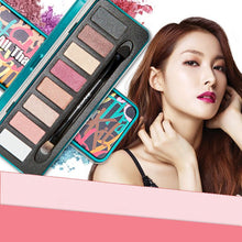8 Colors Generation Box kit Make Up Eyeshadow Palette Eye Shadow Naked Shimmer Makeup Set With Brush Mirror UBY