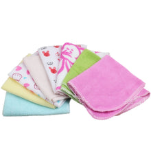 8pcss Baby Infant born Soft Bath Towel Washcloth Bathing Feeding Wipe Cloth Y8 UBY