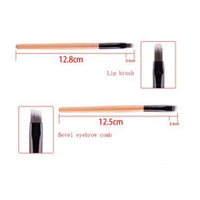 8Pcs Makeup Cosmetic Brushes Set Foundation Eyeshadow Lip Powder Brush ToolsBag UBY
