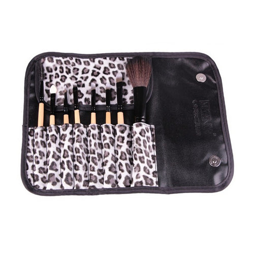 8Pcs Makeup Cosmetic Brushes Set Foundation Eyeshadow Lip Powder Brush ToolsBag UBY