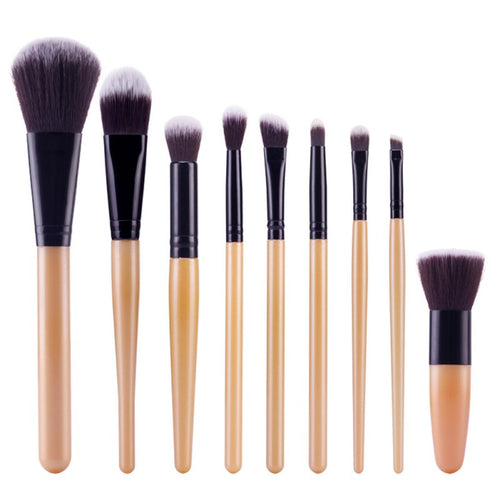 9 Pcs Makeup Brushes Beauty Makeup Brush Set Tools Cosmetic Blush Foundation Brush Kits Professional Make Up Brush UBY