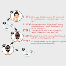 AFY Face Mask Suction Black Mask Deep Cleansing Tearing Blackhead Remover 60ML UBY