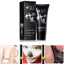 AFY Skin Care Suction Black Mask Bamboo Charcoal Blackhead Remover Nose Face Facial Mask Tearing Peeling Shrink Pores 60g UBY