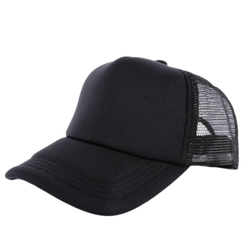 Adjustable Cozy Hats for Men Women Attractive Casual Snapback Solid Baseball Cap Mesh Blank Visor Outside Hat UBY