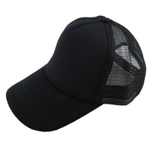 Adjustable Cozy Hats for Men Women Attractive Casual Snapback Solid Baseball Cap Mesh Blank Visor Outside Hat UBY