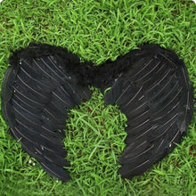 Adults Kids Feather Fairy Angel Wings Hen Night Party Fancy Dress Costume UBY