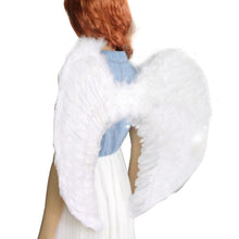 Adults Kids Feather Fairy Angel Wings Hen Night Party Fancy Dress Costume UBY