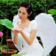Adults Kids Feather Fairy Angel Wings Hen Night Party Fancy Dress Costume UBY