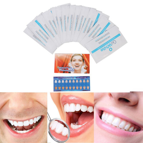 Advanced 3D Ultra White RoutineTeeth Whitening 14 Pairs Strips Dental Bleaching Instrument UBY