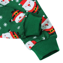 2pcss Kids Christmas Gift Clothing Set Cotton Long Sleeve Children Santa Print Suit Clothes Sets 2-7Years UBY
