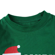 2pcss Kids Christmas Gift Clothing Set Cotton Long Sleeve Children Santa Print Suit Clothes Sets 2-7Years UBY