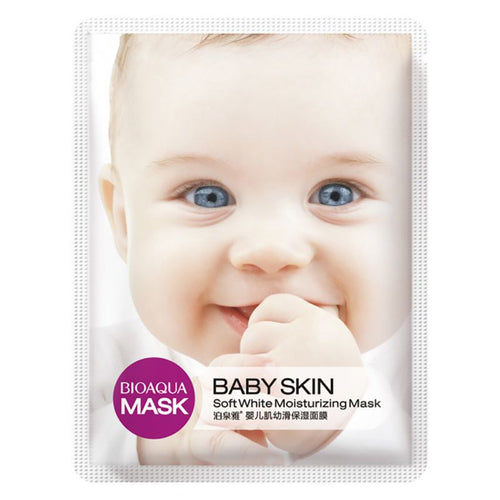 BIOAQUA Egg Snail Mask Moisturizing Face Mask Oil Control Hyaluronic Acid Black Mask Aloe Blueberry Brighten Wrapped Mask UBY