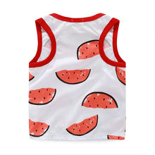 Baby Boy Clothes Sets Casual Cotton Watermelon Printed Vest TopsShorts 0-4Y Summer UBY