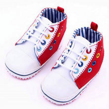 Baby Boy Girl Shoelace Crib Shoes Toddler Soft Sole Canvas Walking Sneakers 0-12M UBY