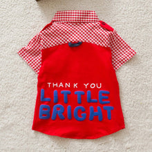 Baby Boys Button-down Plaid Short Sleeve Shirts Tie Lapel Blouse Tops Age 0-4Y UBY