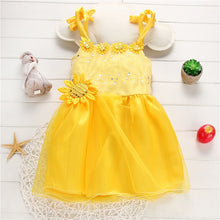 Baby Girl Tutu Dress With Peony Flower Toddler Strip Summer Dresses Sundress Vestido FM01 UBY