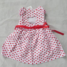 Baby Girls 2-7Y Bowknot Love Peach Heart Tutu Princess Dress Kids Backless Chiffon Dresses UBY