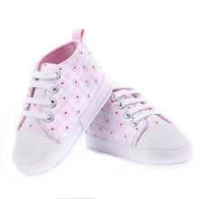 Baby Girls Boys Rainbow Star Canvas Shoes Soft First Walker Casual Toddler Shoe 9 Colors  UBY