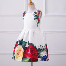 Baby Girls Dresses Kids Clothes Brand Children Dress for Girls Clothes Rose Flower Dobby Princess Dress Christmas 3-8Y PY2 UBY